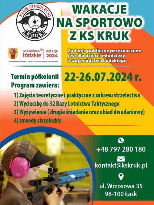 „Wakacje na&nbsp;sportowo z&nbsp;KS KRUK”