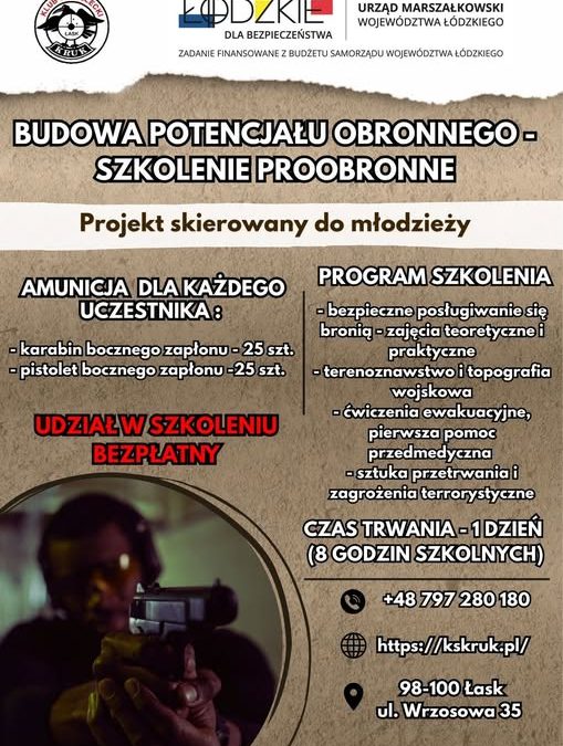 „Budowa potencjału obronnego – szkolenie proobronne”