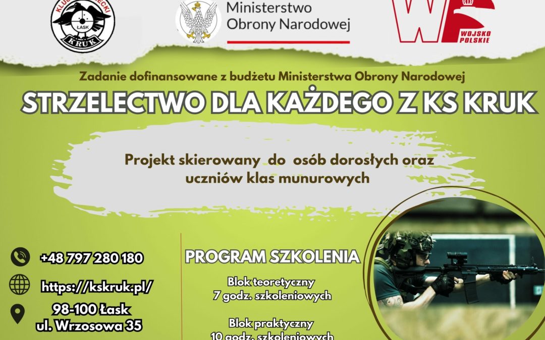 „Strzelectwo dla Każdego z&nbsp;KS KRUK”