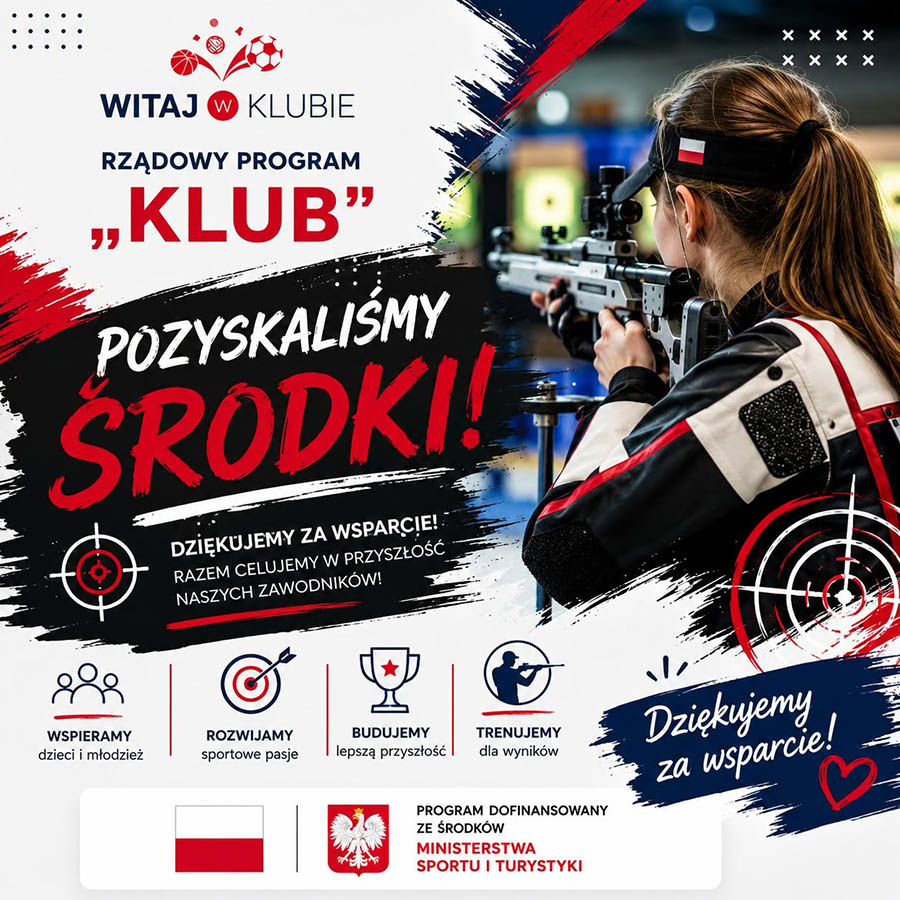 Otrzymaliśmy dofinansowanie w&nbsp;ramach Rządowego Programu „KLUB” 2026