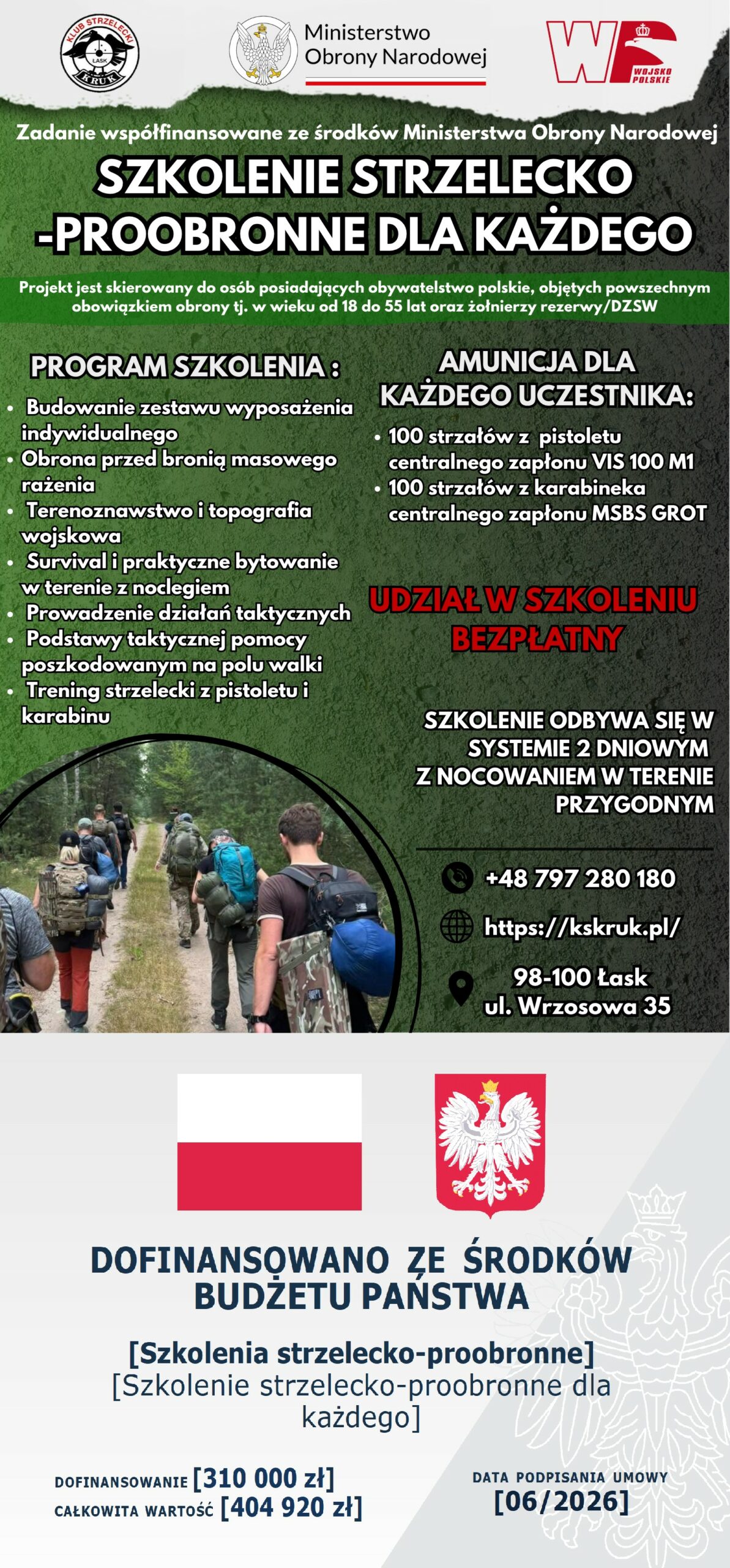 „Szkolenie strzelecko-proobronne dla każdego”