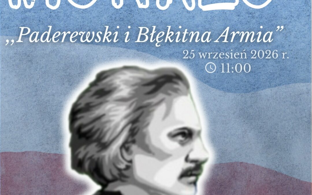 Mural Paderewski Błękitna Armia
